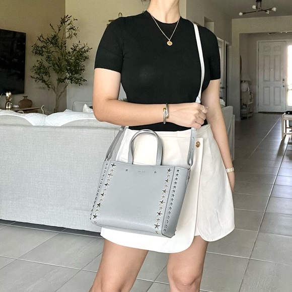 💓JIMMY CHOO Pegasi Small Tote - Picture 1 of 15